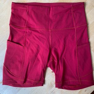 lululemon Invigorate High Rise Short 8"